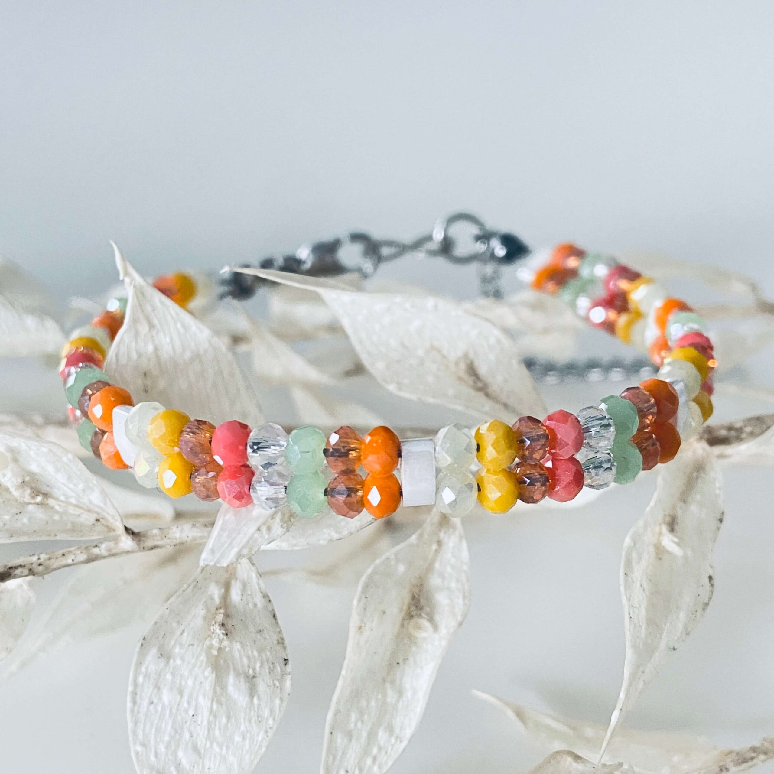 Armband facet colourful summer
