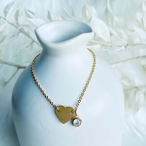 Armband hart goud
